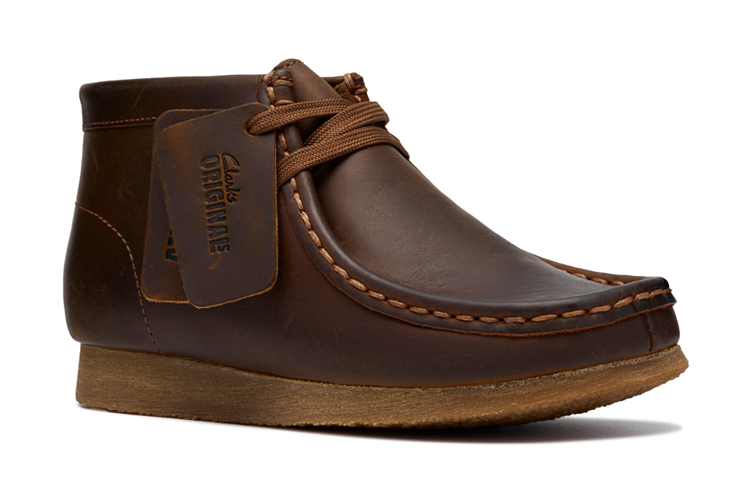 Clarks Wallabee Boot - 26185929 - Beeswax - Toddler Size