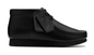Clarks Wallabee Boot- 26185932 - Black Leather - Toddler Size