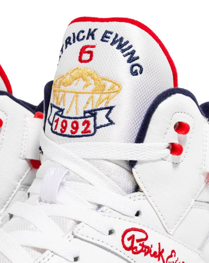 Patrick Ewing Eclipse OG USA - 1EW90152-125 - White / Navy / Red