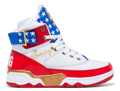 Patrick Ewing 33 HI USA - 1EW90189-125 - White/Red/Blue/Gold