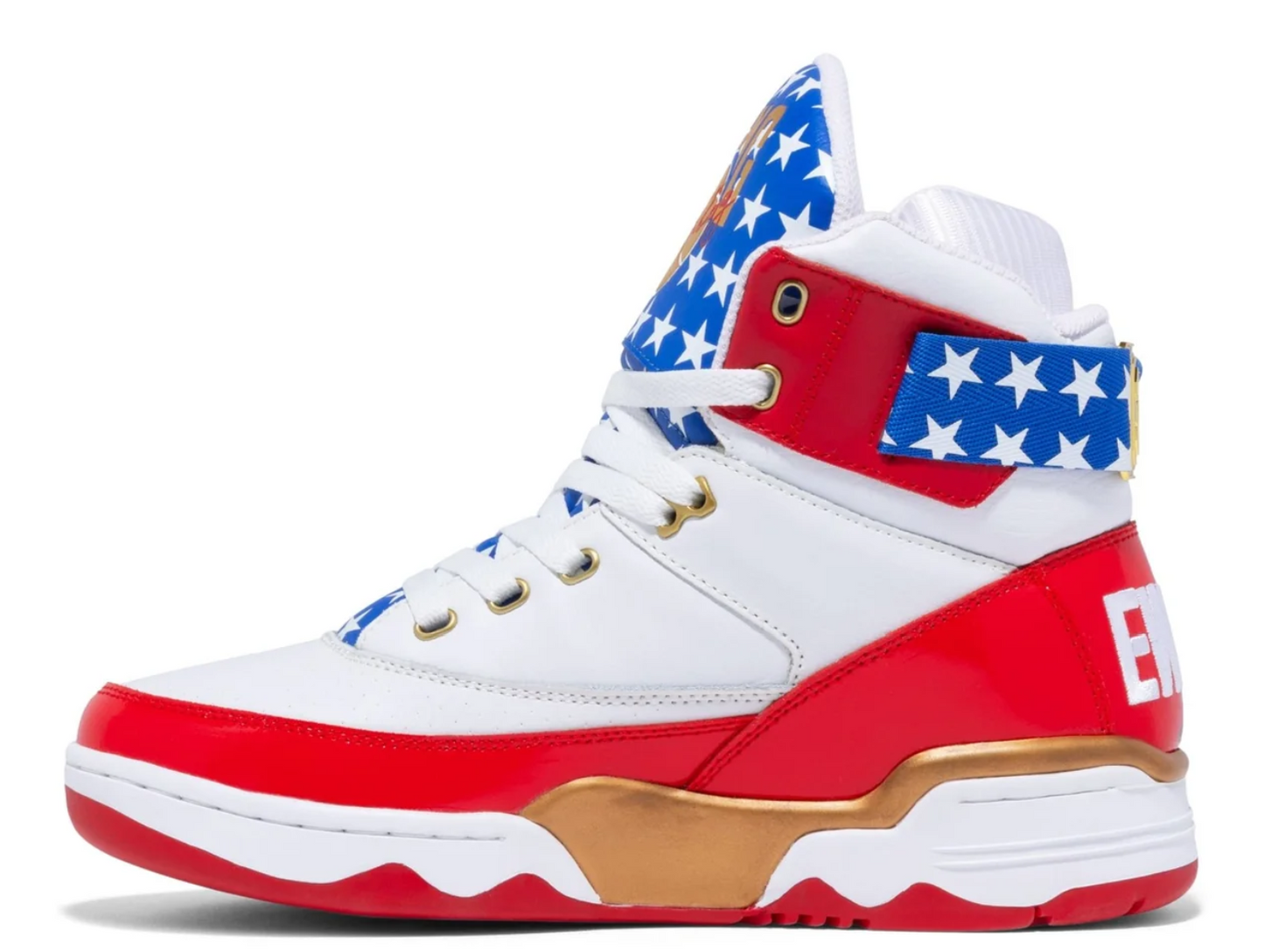 Patrick Ewing 33 HI USA - 1EW90189-125 - White/Red/Blue/Gold