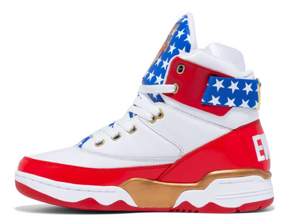 Patrick Ewing 33 HI USA - 1EW90189-125 - White/Red/Blue/Gold