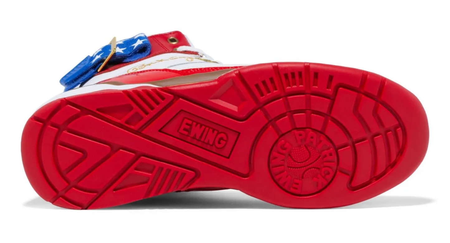 Patrick Ewing 33 HI USA - 1EW90189-125 - White/Red/Blue/Gold