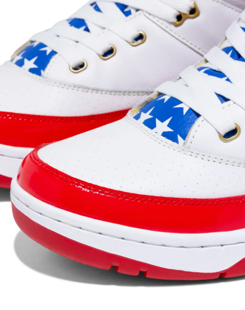 Patrick Ewing 33 HI USA - 1EW90189-125 - White/Red/Blue/Gold