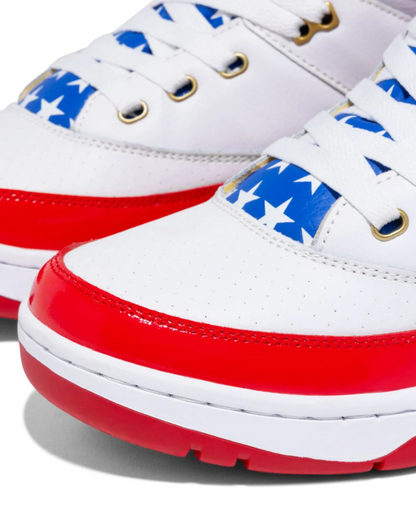 Patrick Ewing 33 HI USA - 1EW90189-125 - White/Red/Blue/Gold