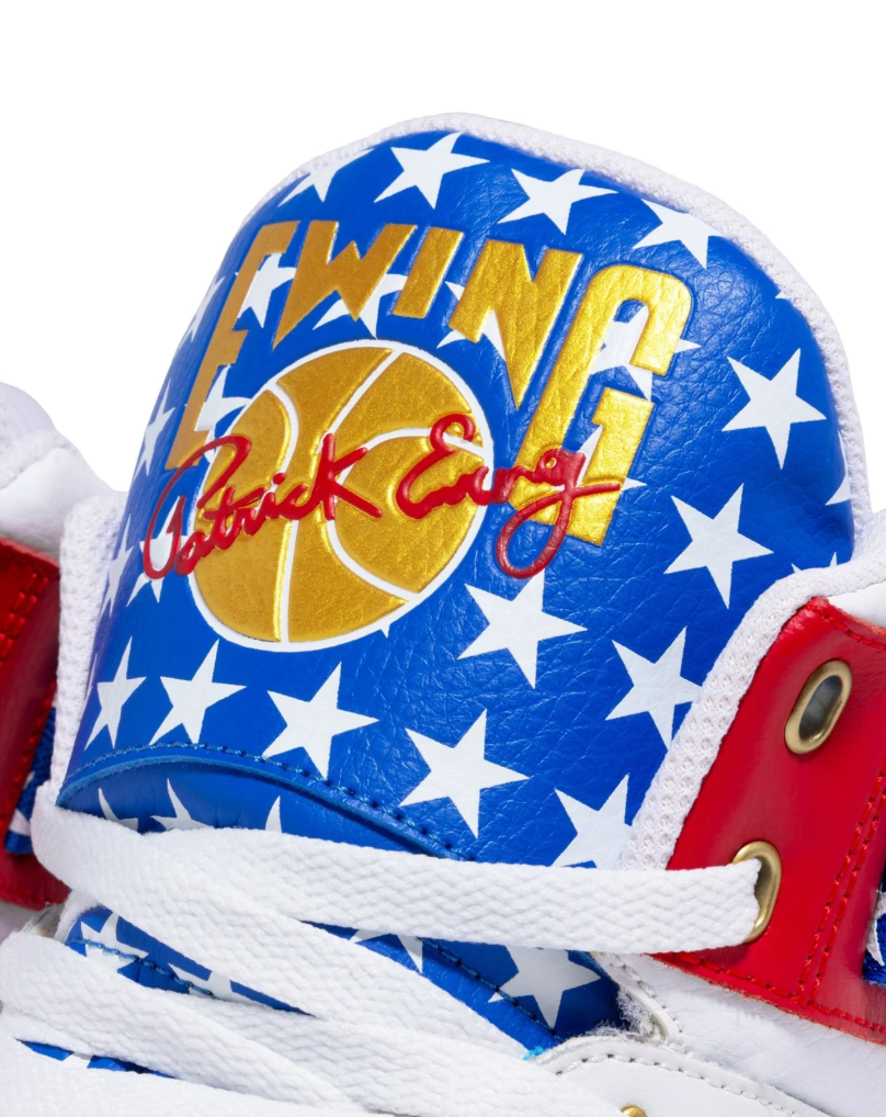 Patrick Ewing 33 HI USA - 1EW90189-125 - White/Red/Blue/Gold