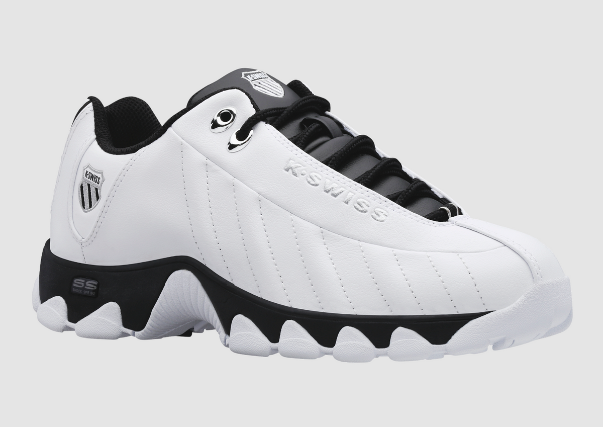 K-SWISS ST329 CMF - 03426-102-XW (WIDE) White/Black (Men's)