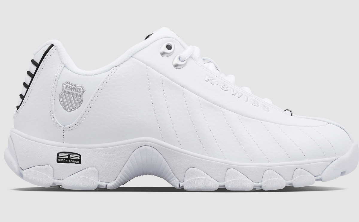 K-SWISS ST329 CMF - White/Black/Silver - 03426-129-XW (WIDE)