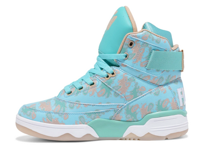 Patrick Ewing 33 HI x RIC FLAIR - Teal / White - 1EWRF026-176