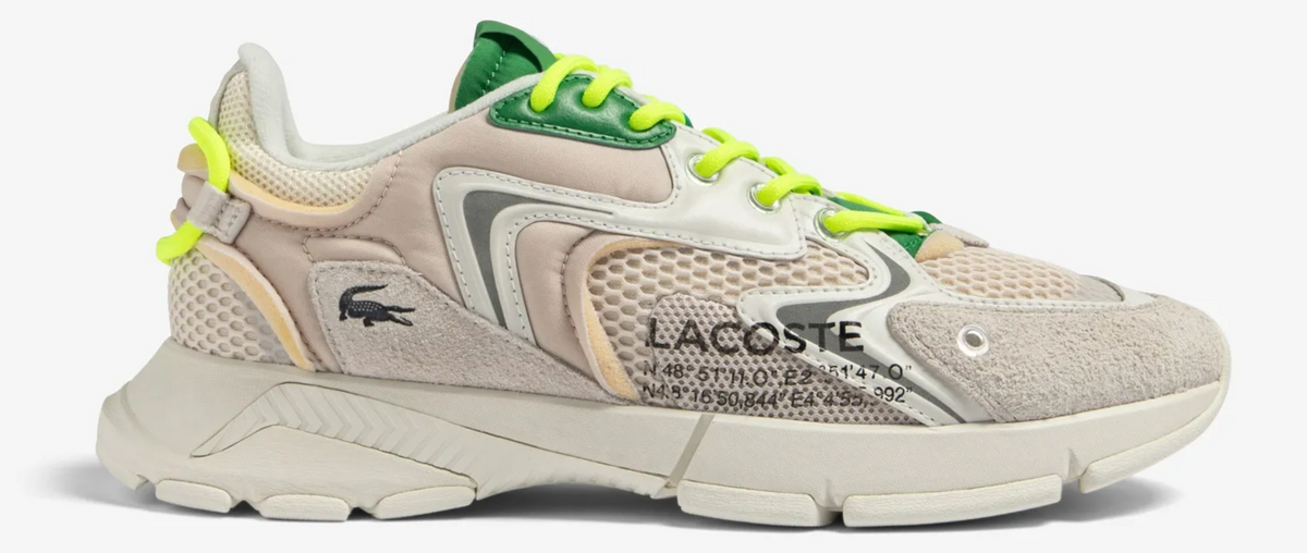 Lacoste L003 NEO  123 1 SMA / 745SMA0001-WG1 / OFF WHITE/GREEN