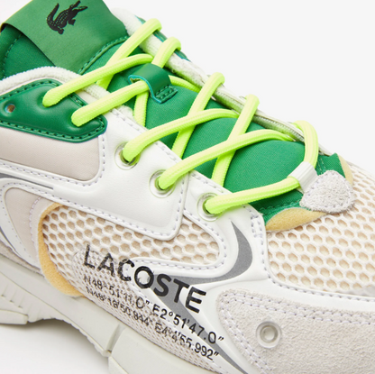 Lacoste L003 NEO  123 1 SMA / 745SMA0001-WG1 / OFF WHITE/GREEN