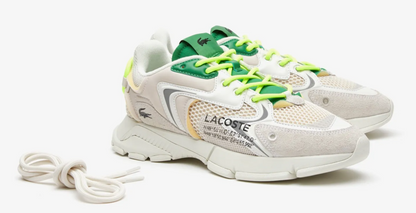 Lacoste L003 NEO  123 1 SMA / 745SMA0001-WG1 / OFF WHITE/GREEN