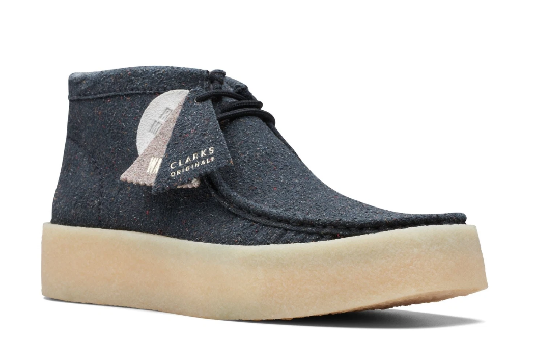 Clarks Wallabee Cup BT - 26171995 - Black Eco Leather