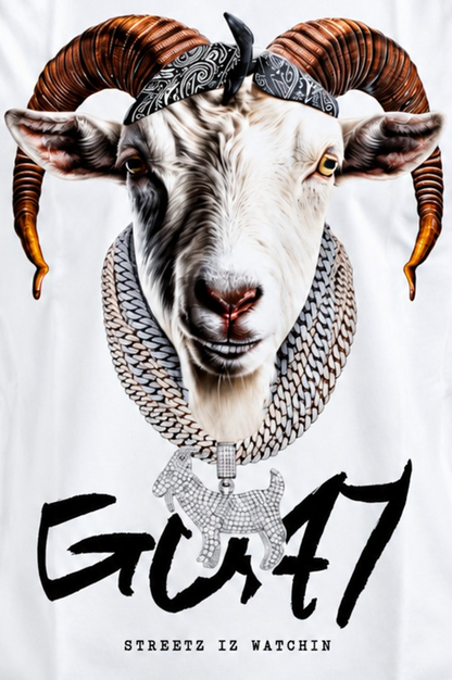 STREETZ IZ WATCHING GOAT 3 SLEEVELESS - SWSL5124-WHITE - MEN'S