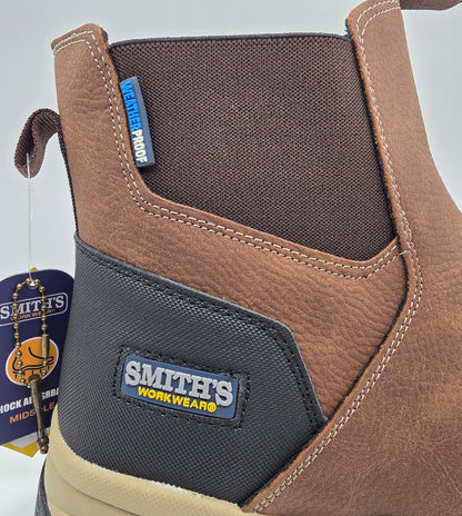 Steel Toe "SMITH'S WORK WEAR" SA724025 TAN (BOSTON)