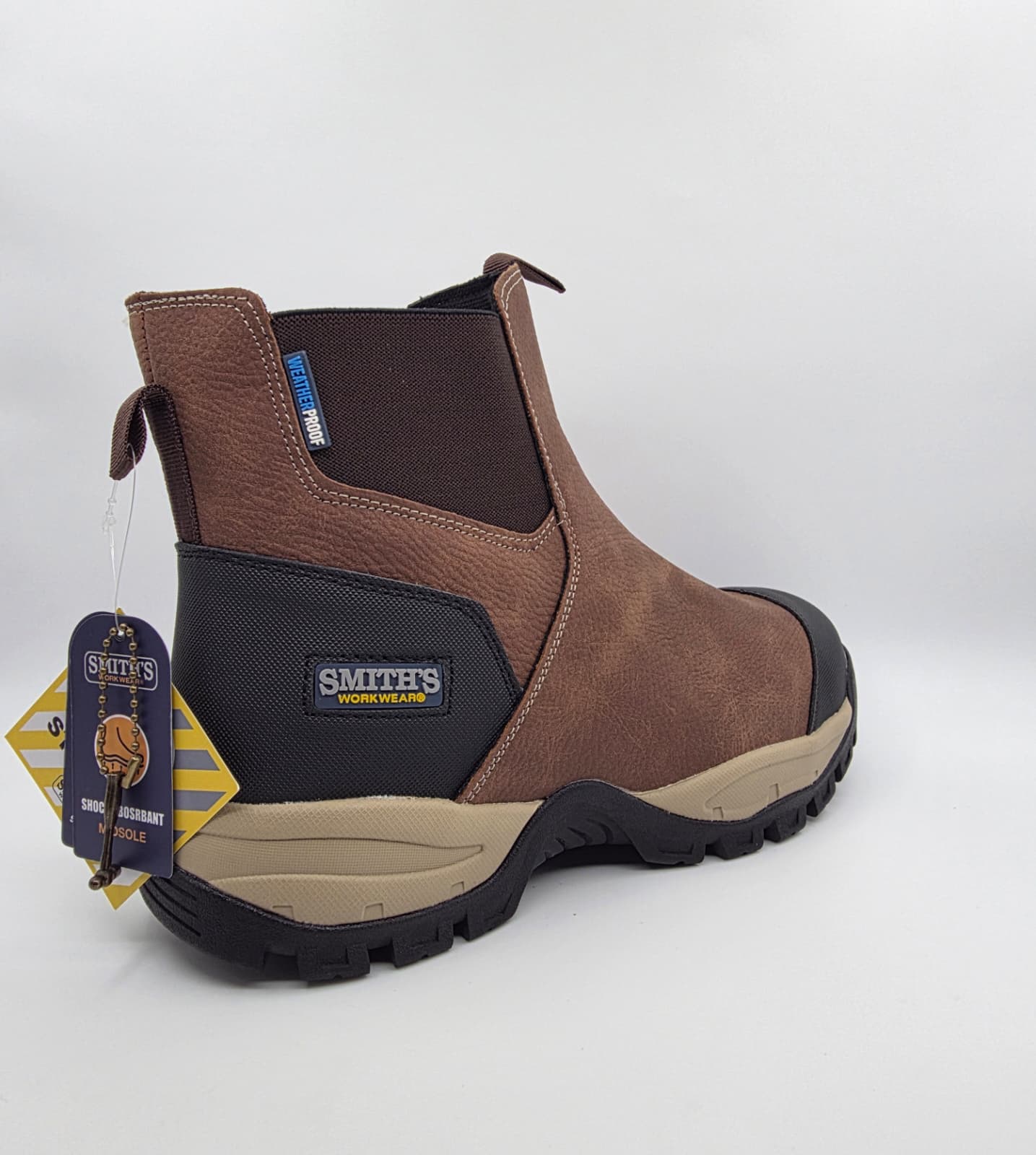 Steel Toe "SMITH'S WORK WEAR" SA724025 TAN (BOSTON)