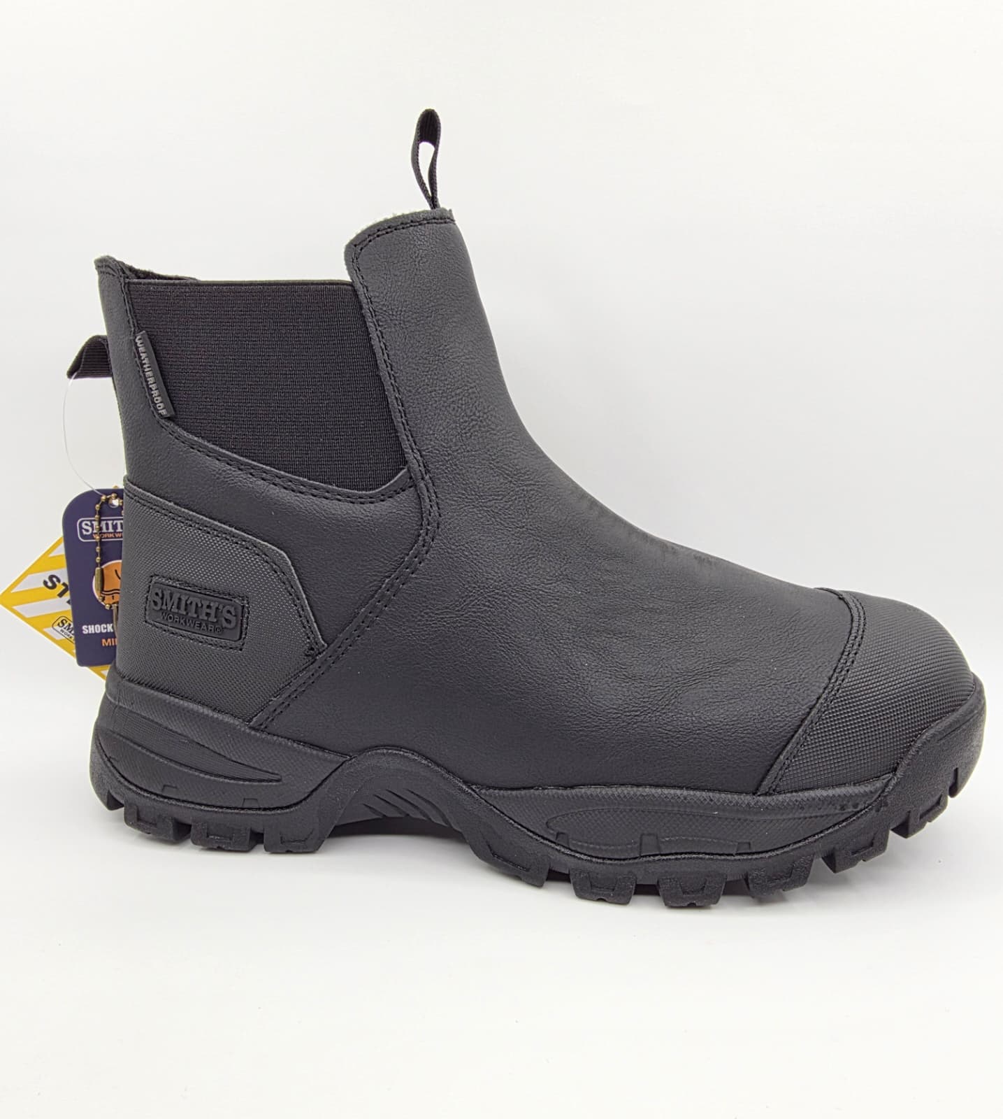 Steel Toe "Smith's Work Wear" BOSTON "SA724025" BLACK