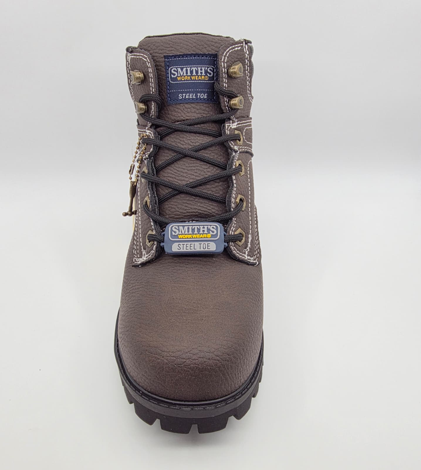 Steel Toe "Smith's Work Wear" BERKELEY "SA724022" BROWN
