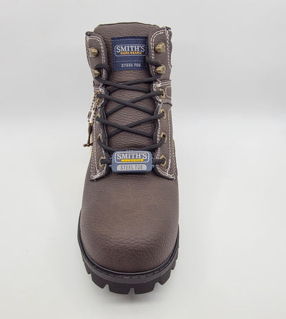 Steel Toe "Smith's Work Wear" BERKELEY "SA724022" BROWN