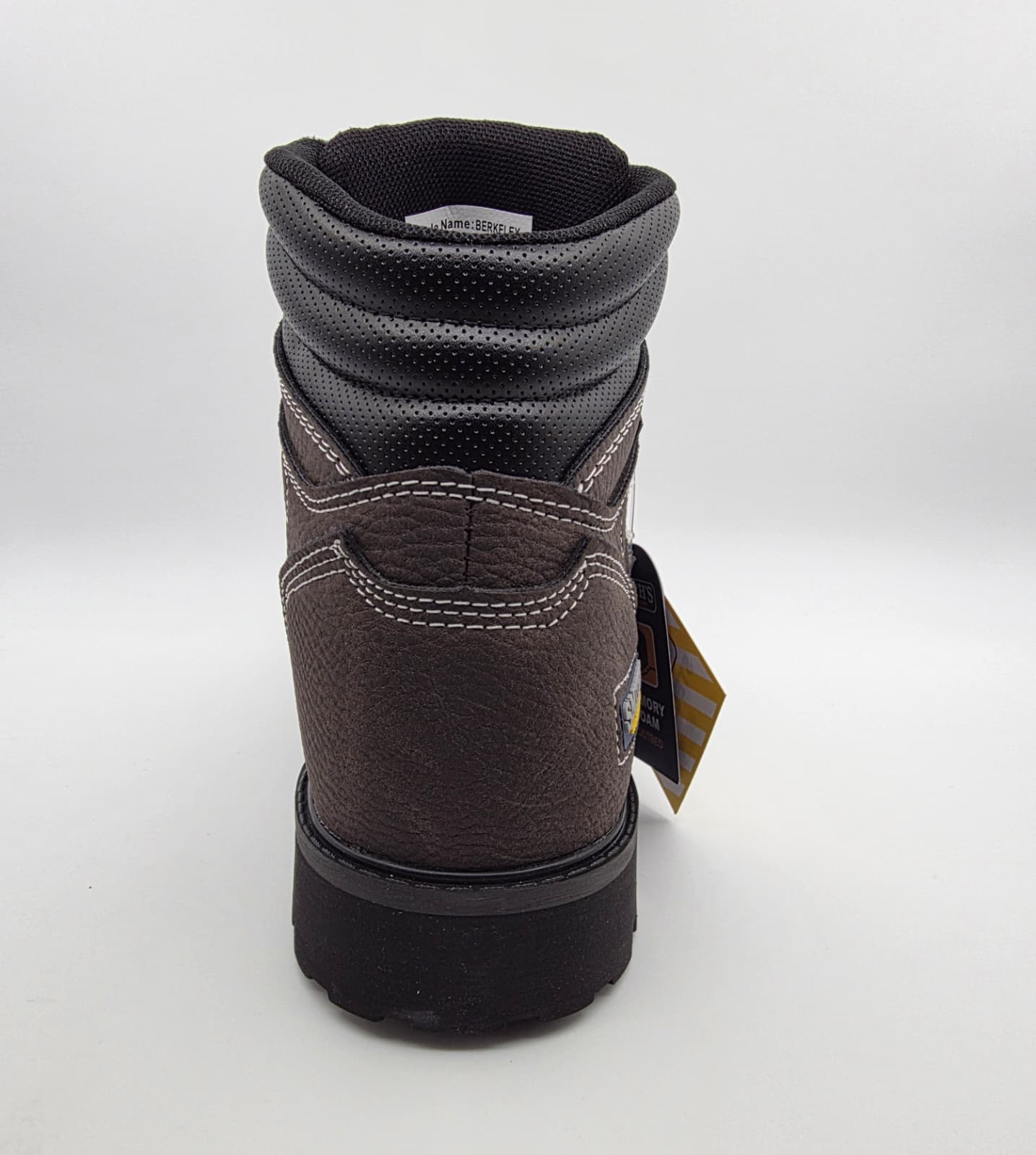 Steel Toe "Smith's Work Wear" BERKELEY "SA724022" BROWN