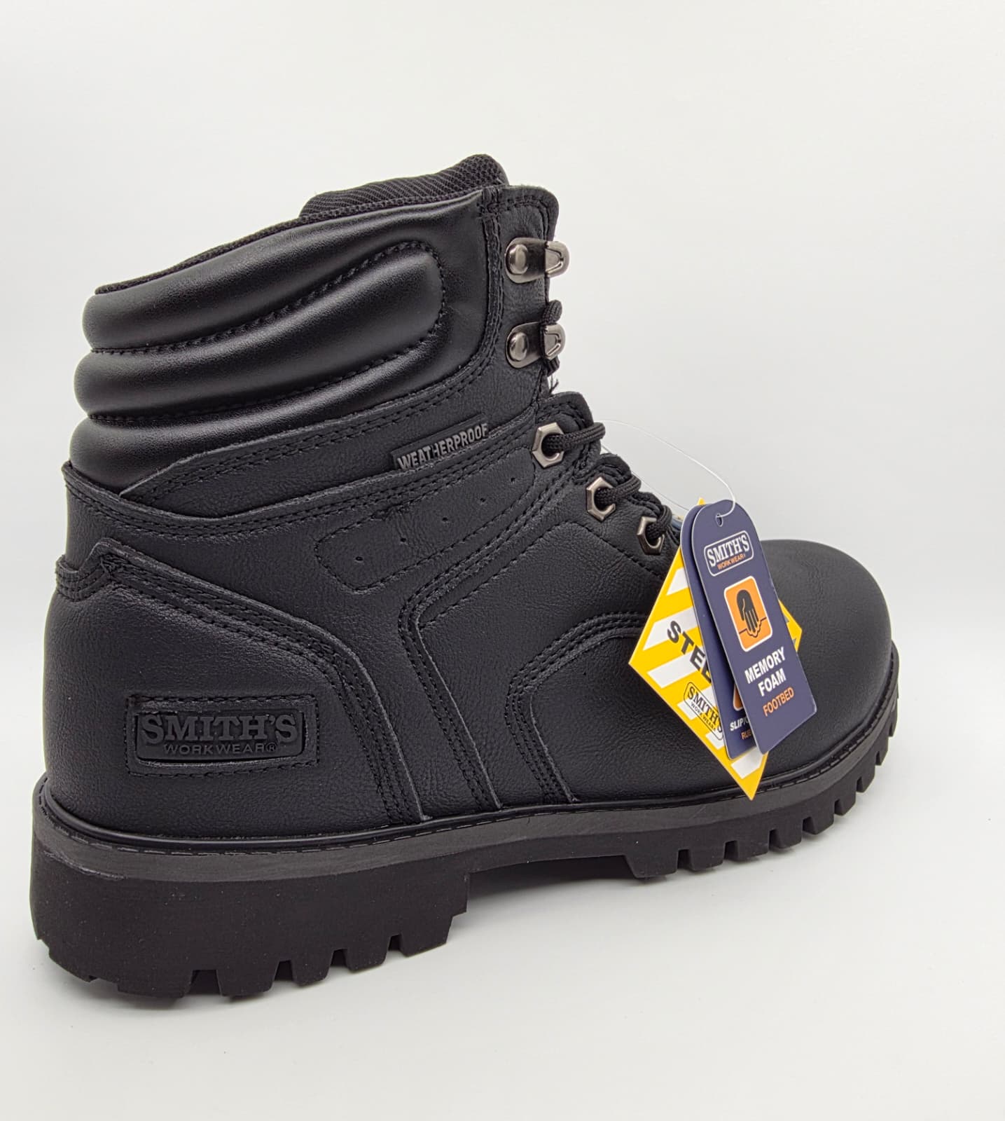 Steel Toe "Smith's Work Wear" SA724022 BERKELEY "BLACK"