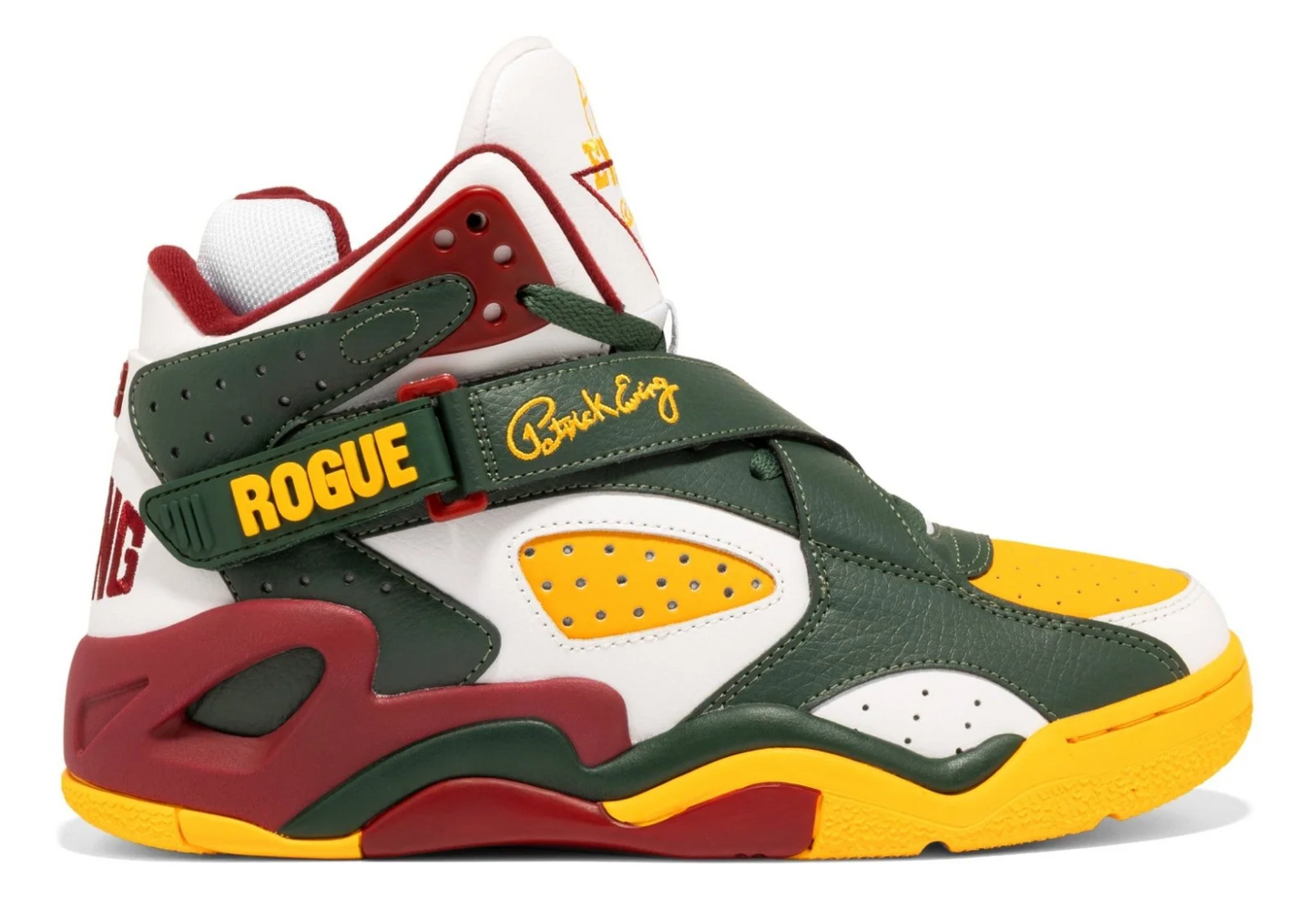 Patrick Ewing Rogue (IEW02592-125) White / Biking Red / Green / Yellow