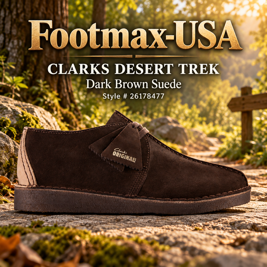 Clarks Desert Trek - 26178477 - Dark Brown Suede - Men's