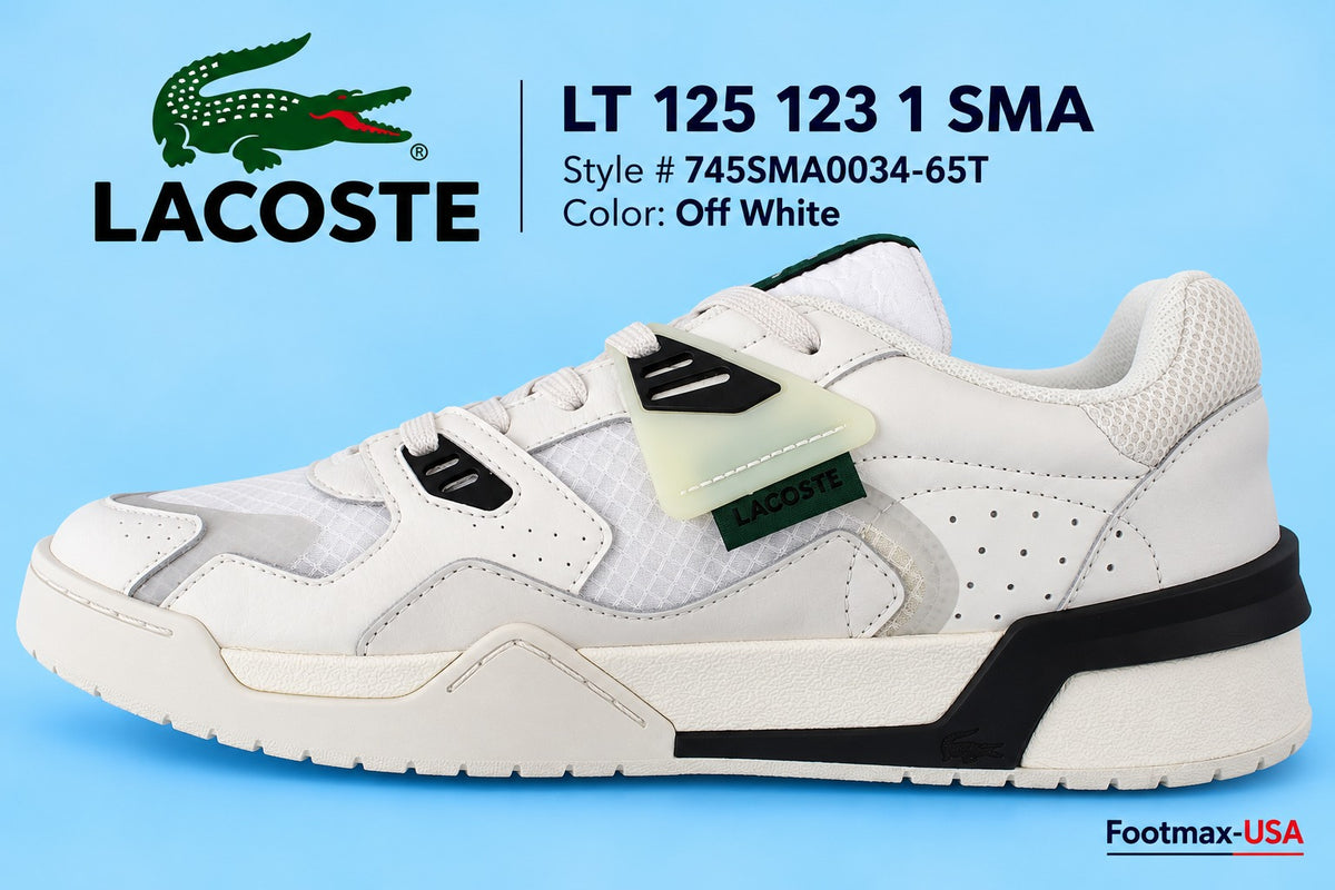 Lacoste LT 125 123 1 SMA - Textile - 745SMA0034-65T - Mens - Off Wht