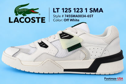Lacoste LT 125 123 1 SMA - Textile - 745SMA0034-65T - Mens - Off Wht