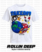 Rollin Deep T-Shirt - RD010-WHITE - Men's