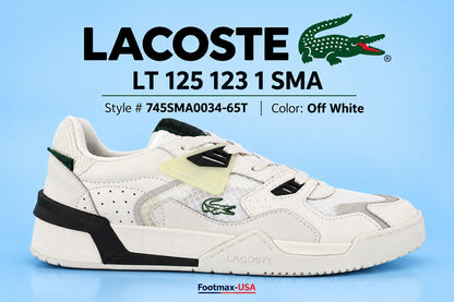 Lacoste LT 125 123 1 SMA - Textile - 745SMA0034-65T - Mens - Off Wht