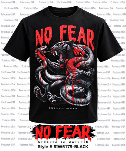 STREETZ IZ WATCHIN T-SHIRT - SIW5179-BLACK - MENS - NO FEAR