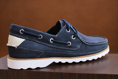 Clarks Durleigh Sail - 26157795 - Navy Nubuck - Mens