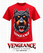 STREETZ IZ WATCHIN T-SHIRT - VENGEANCE - SIW5140-RED - MEN'S
