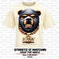 STREETZ IZ WATCHIN CROP TOP T-SHIRT "MEN'S" - SWCR5207-CREAM