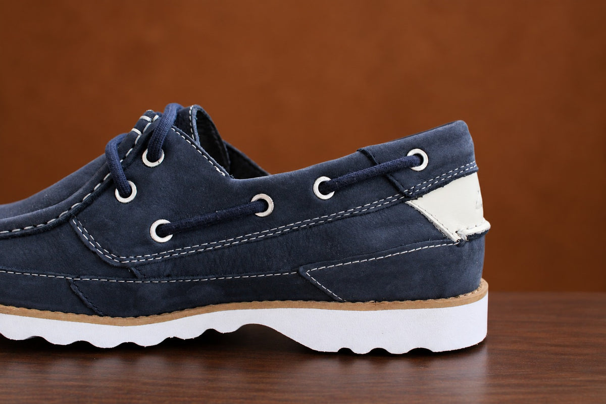 Clarks Durleigh Sail - 26157795 - Navy Nubuck - Mens